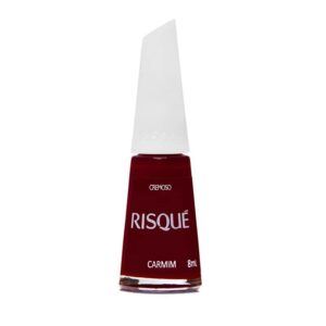 Risque Esmalte Cremoso Carmin 6 x 8ml